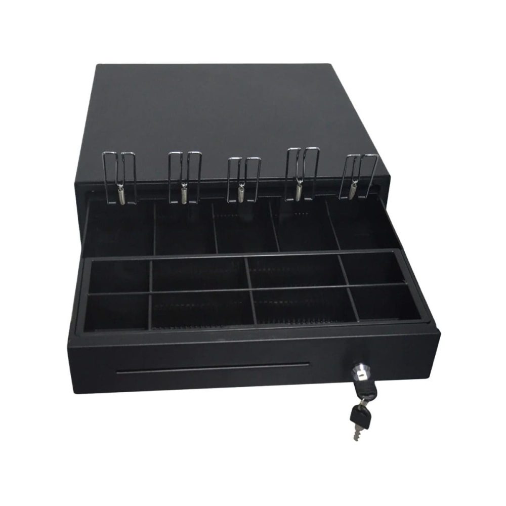 Pinnpos CM410 Cash Drawer Black