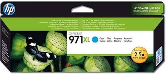 HP971XL Cyan ink Cart Original