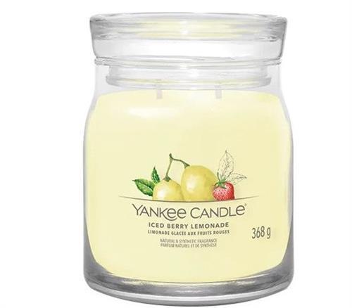 Yankee Candle Signature Collection Iced Berry Lemon Medium Jar