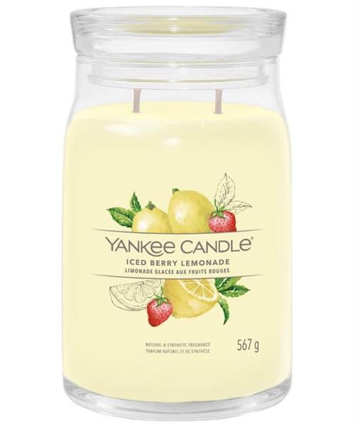 Yankee Candle Signature Collection Iced Berry Lemon Large
