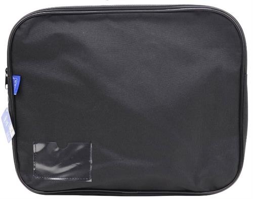 Marlin Canvas Book Bag Black – Safe And Secure Zip Closure