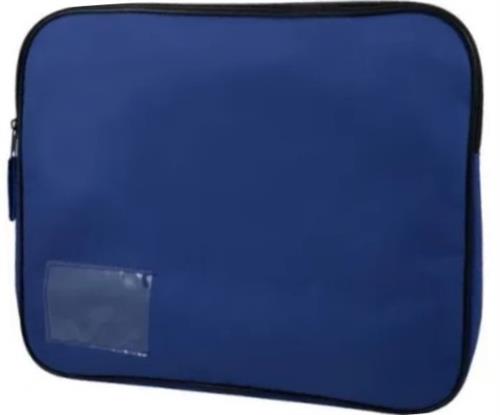 Marlin Canvas Book Bag Navy Blue – Safe And Secure Zip