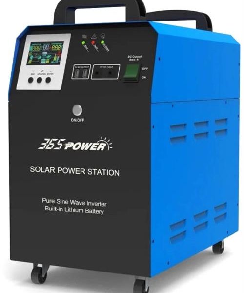 Solarix 365Power 1KVA Mobile Inverter and Lithium LiFePo4