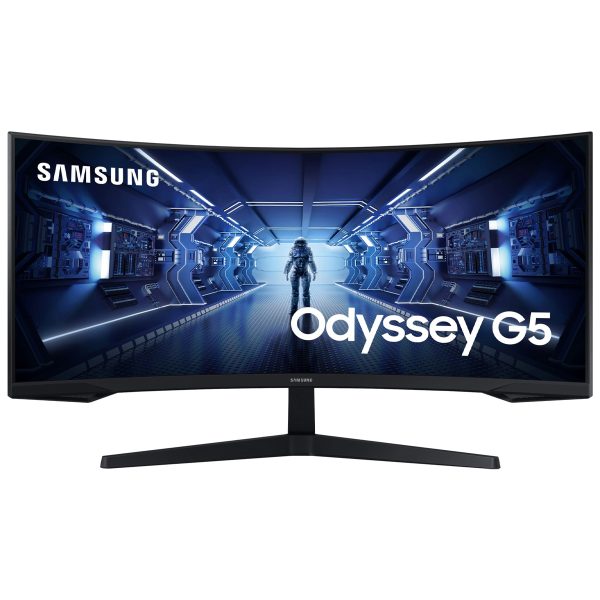 34" Samsung Odyssey G55T UWQHD Curved Gaming Monitor