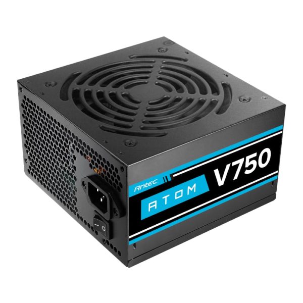 750W Antec Atom V750 Non-Modular Power Supply