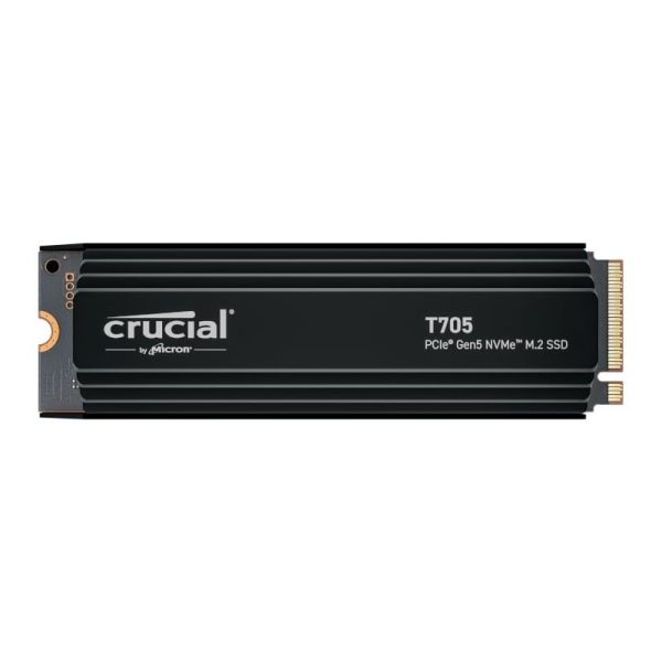 4TB Crucial T705 M.2 NVMe Gen5 with Heatsink NAND SSD