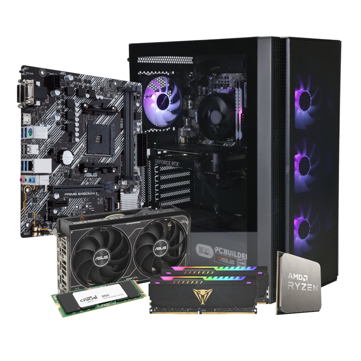 PCBuilder Ryzen 5 5600X TITAN Windows 11 Gaming PC - Image 17