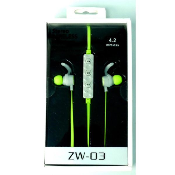 Geeko Wireless Bluetooth Earphones Green