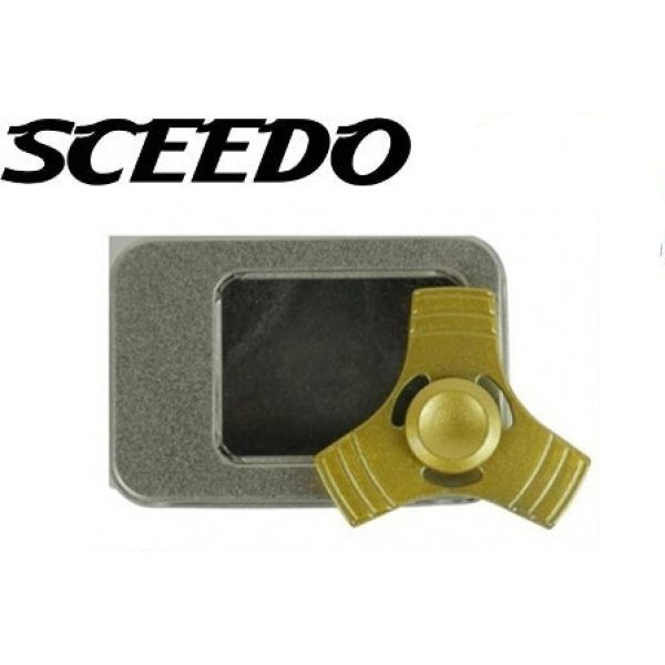 Sceedo Fidget Spinner-3 Arm Gold