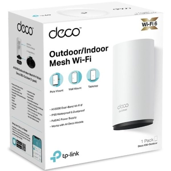 TP-LINK AX3000 Outdoor Indoor Mesh Wi-Fi