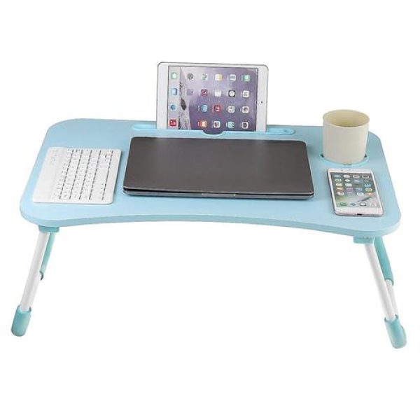 UniQue Blue Multifunctional Foldable Laptop Desk