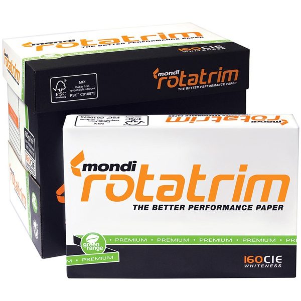 Rotatrim A4 80g Bond Paper Box 5 White