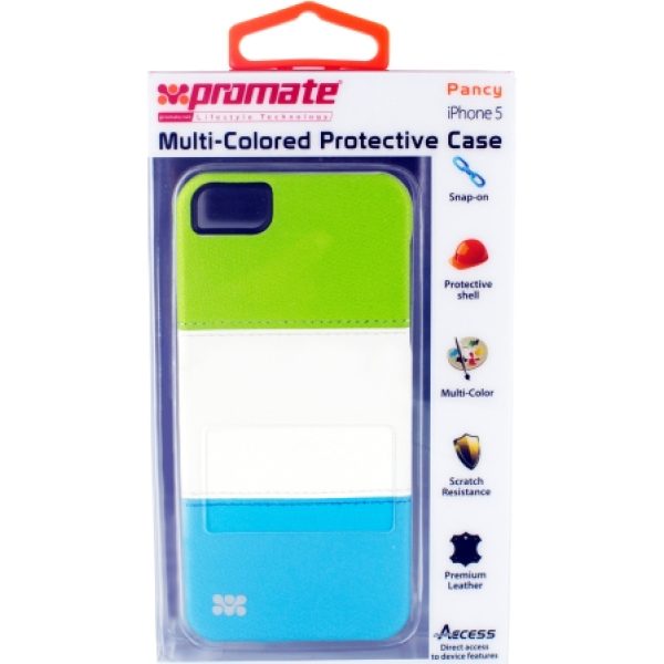 Promate Pancy iPhone 5 Multi-Colored Protective Case