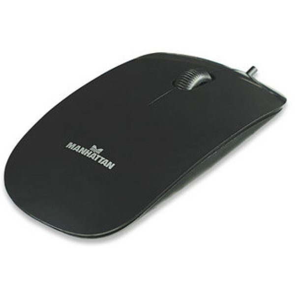 Manhattan Black 1000 dpi Silhouette Optical Mouse