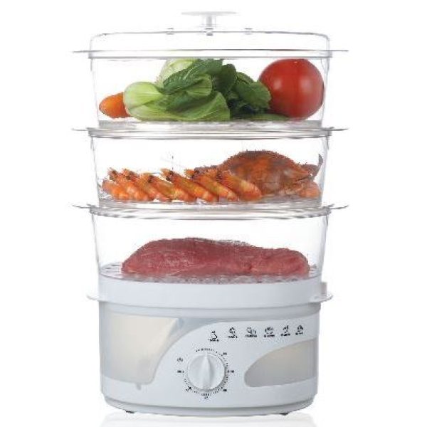 Mellerware 3 Tier 9 Litre Food Steamer