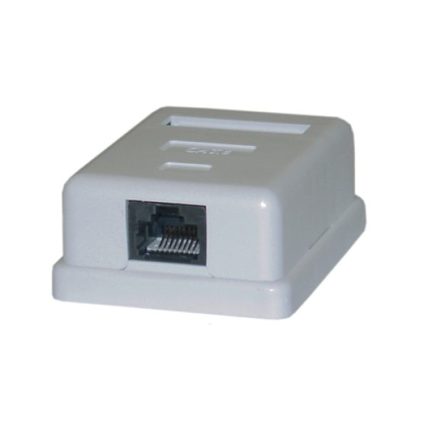 Netix RJ45 Single Surface Mount Box 29-0020