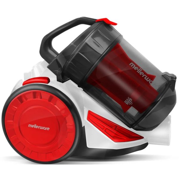 Vacuum Cleaner Bagless Cyclone Plastic Red 1.2L 1200W