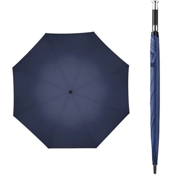 Casey Large Navy Blue Umbrella