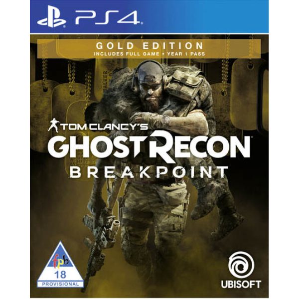 PlayStation 4 Game Tom Clancy Ghost Recon Breakpoint Gold