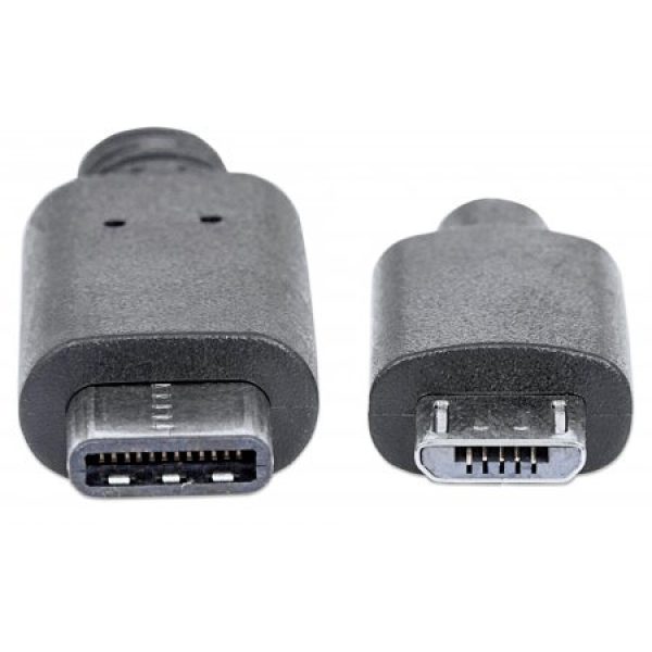 Manhattan USB TypeC Male to MicroB Male Cable