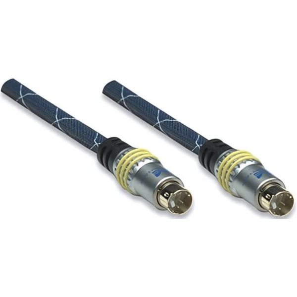 Manhattan S-Video Premium 1.5M Audio and Visual Cable
