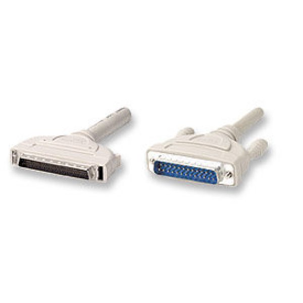 Manhattan SCSI DB68/HPM to DB25M Cable