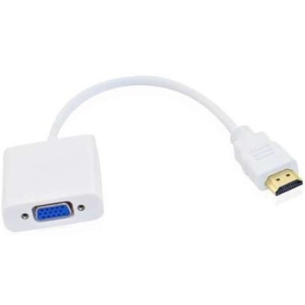 UniQue HDMI Male To VGA Female With Audio Adaptor