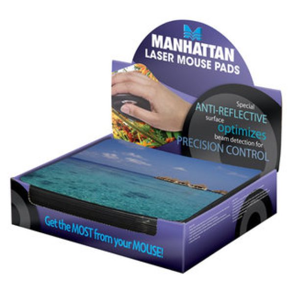 Manhattan Design Laser Mouse Pad