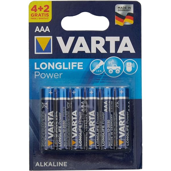 Varta LR03 AAA Longlife Power Battery