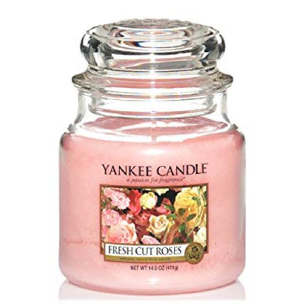 Yankee Candle Fresh Cut Roses Medium Jar