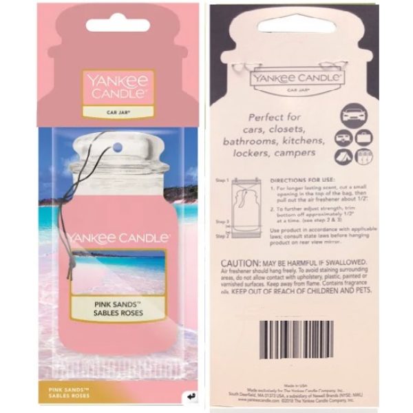 Yankee Candle Pink Sands Card Jar