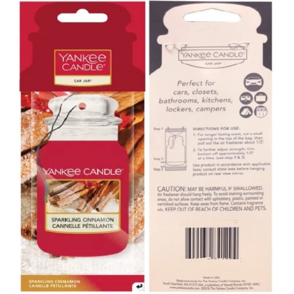 Yankee Candle Sparkling Cinnamon Card Jar