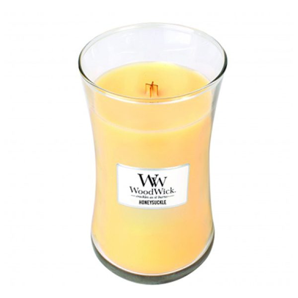 Woodwick Honey Suckle Large Candle Jar