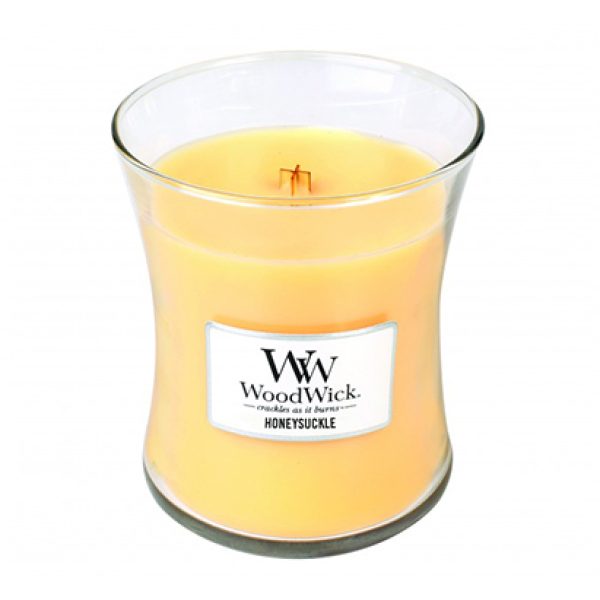Woodwick Honey Suckle Medium Jar Retail Box No warranty