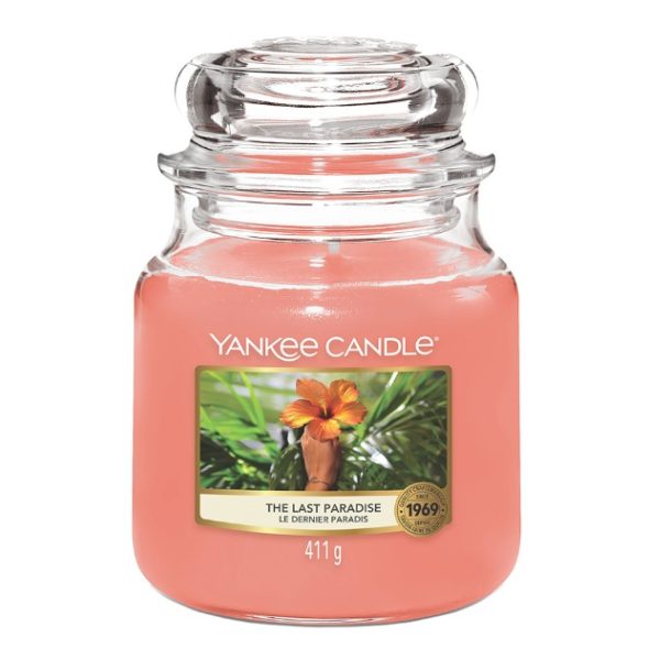 Yankee Candle Last Paradise Medium Jar Retail Box No