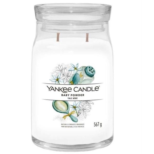 Yankee Candle Baby Powder Large Jar