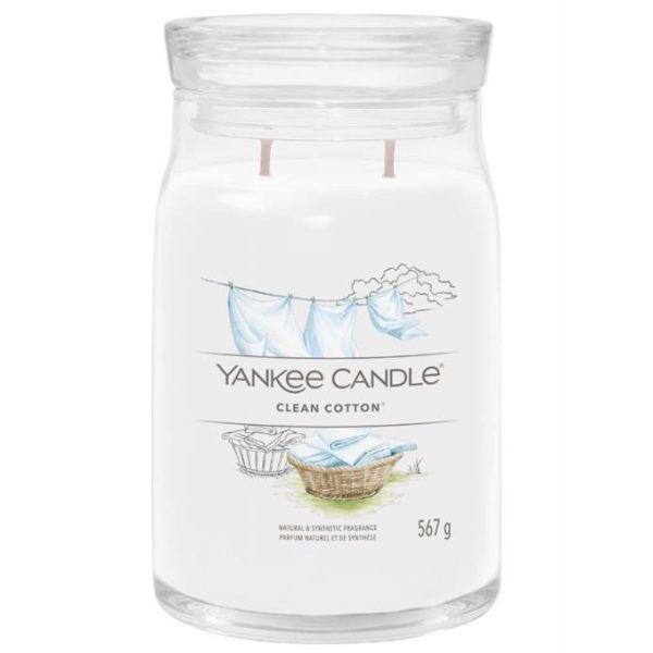 Yankee Candle Clean Cotton Large Jar