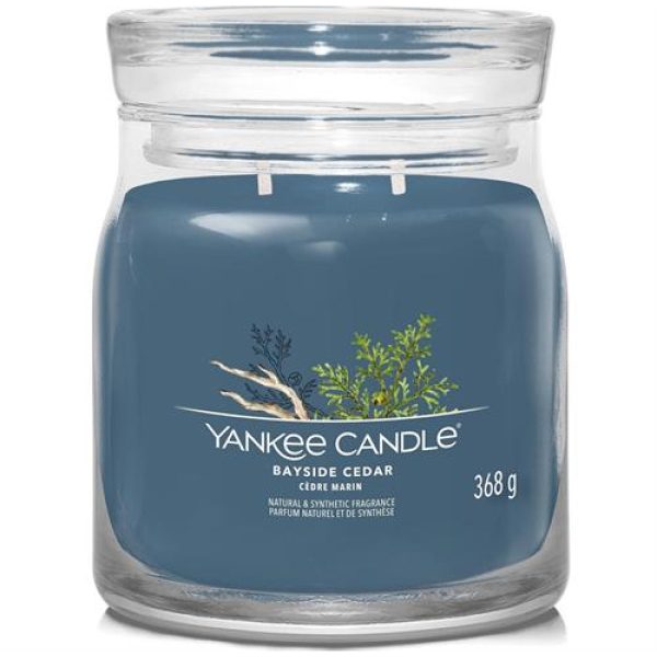 Yankee Candle Signature Collection Bayside Cedar Medium Jar