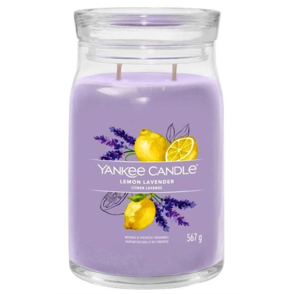 Yankee Candle Lemon Lavender Large Candle Jar