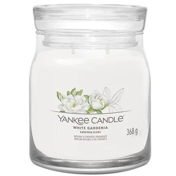 Yankee Candle Signature Collection White Gardenia Medium Jar