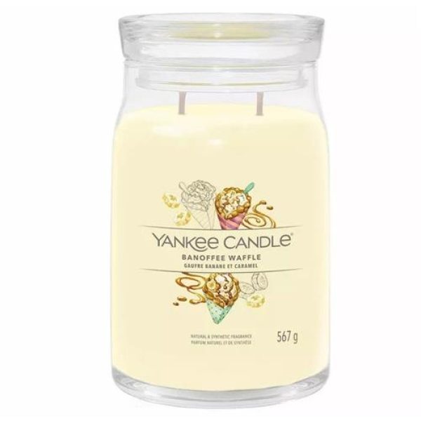 Yankee Candle Banoffee Waffle Large Jar