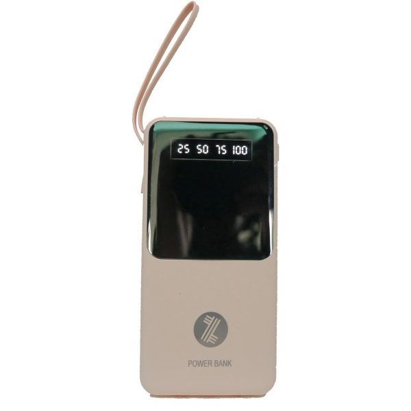 Viaking 10000 mAh Light Pink Power Bank