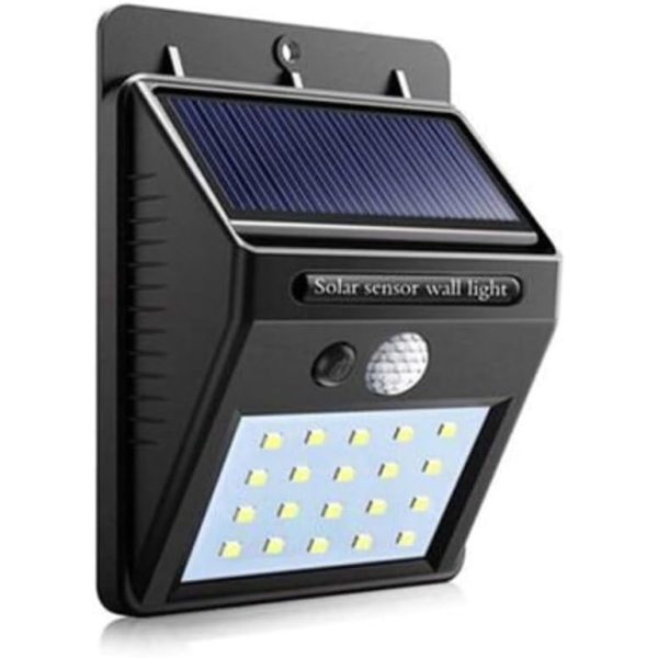 Solarix Solar 20 LED Wall Light and Night Sensor