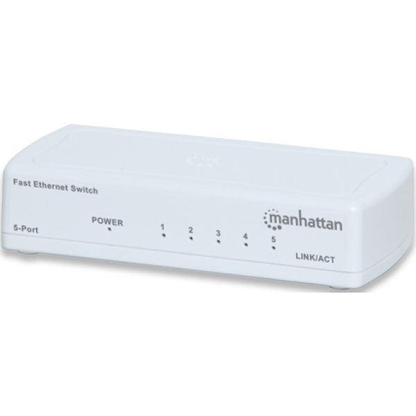 Manhattan 5 Port Fast Ethernet Switch