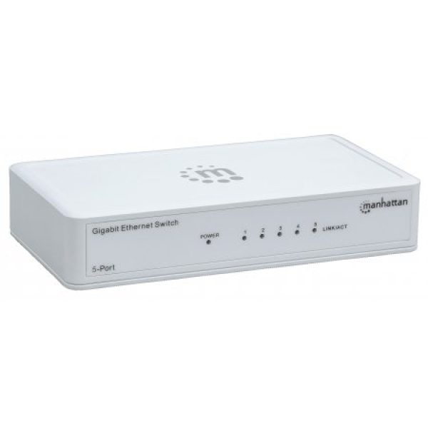 Manhattan 5 Port Gigabit Ethernet Switch