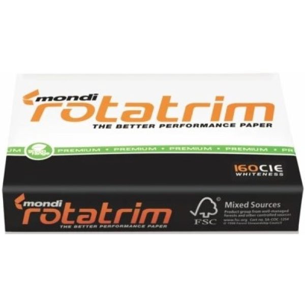 Mondi Rotatrim A4 500 Sheets White Paper