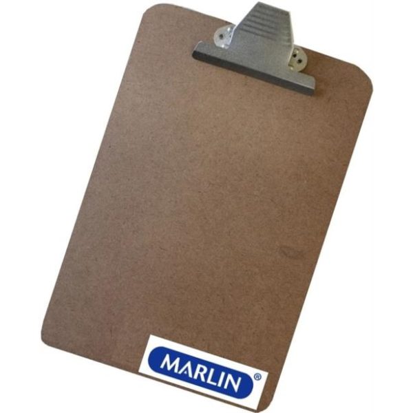 Marlin Masonite Clipboards 240mm X 340mm