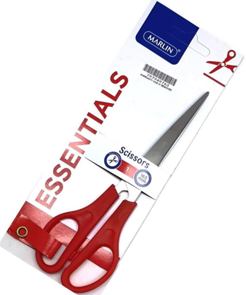 Marlin Large Scissors 165mm Red-Stainless