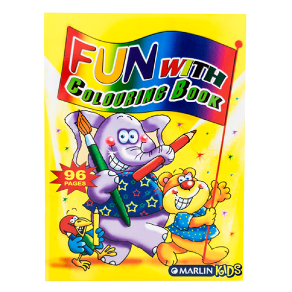 Marlin Kids Fun with Colouring Books 96 page