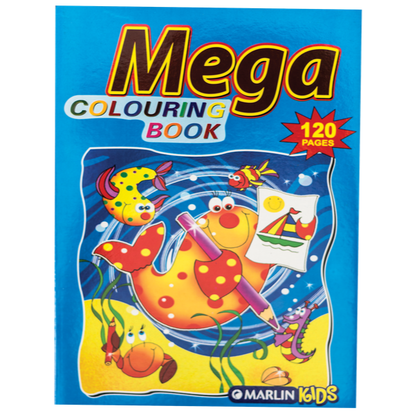 Marlin Kids Mega Colouring Books 120 pages
